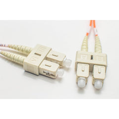OM2 SC-SC Duplex Fiber Patch Cable – 50/125 µm Multimode