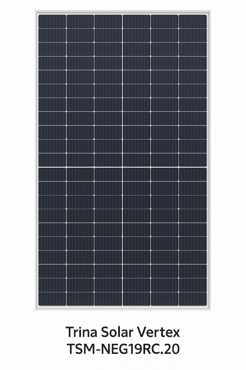 Trina Solar Vertex N-Type 590–620W Bifacial Dual Glass Module