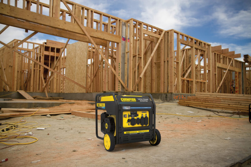Champion 9,000 W Electric-Start Open-Frame Inverter Generator with CO Shield