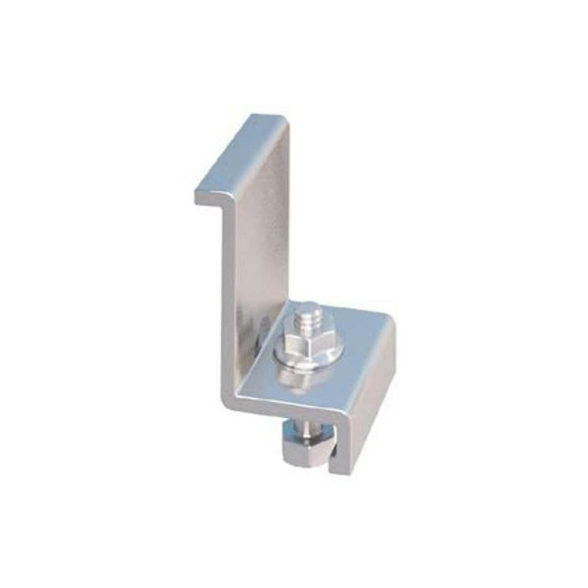 IronRidge End Clamp for 45mm panels (4pcs) Clear (SKU Part Number 29-7000-214)