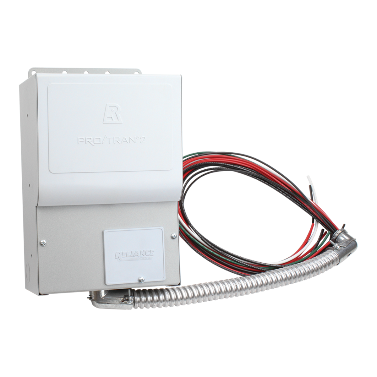 Reliance Controls Pro/Tran 2® Gray Portable Generator Transfer Switch.