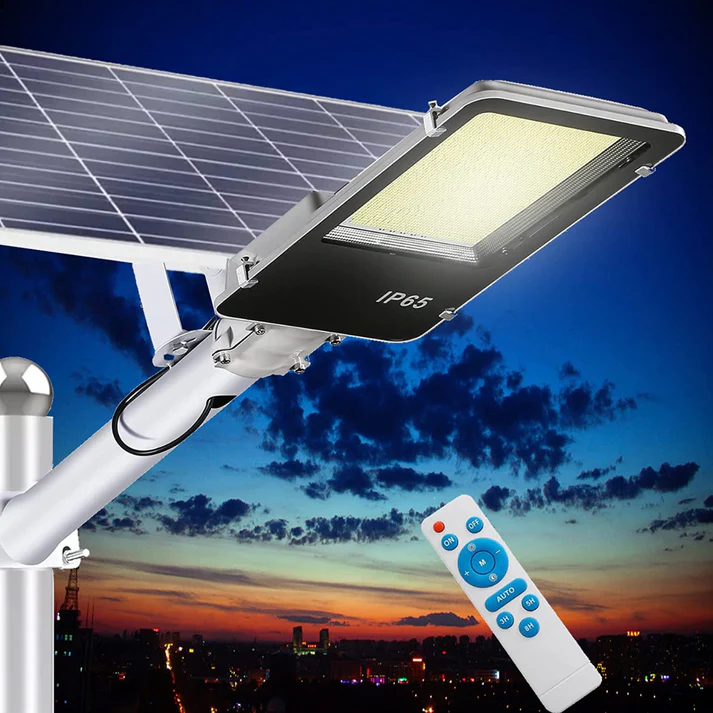 7000W Commercial Solar Street Light – 135,000 Lumens | Dusk to Dawn with Remote Control