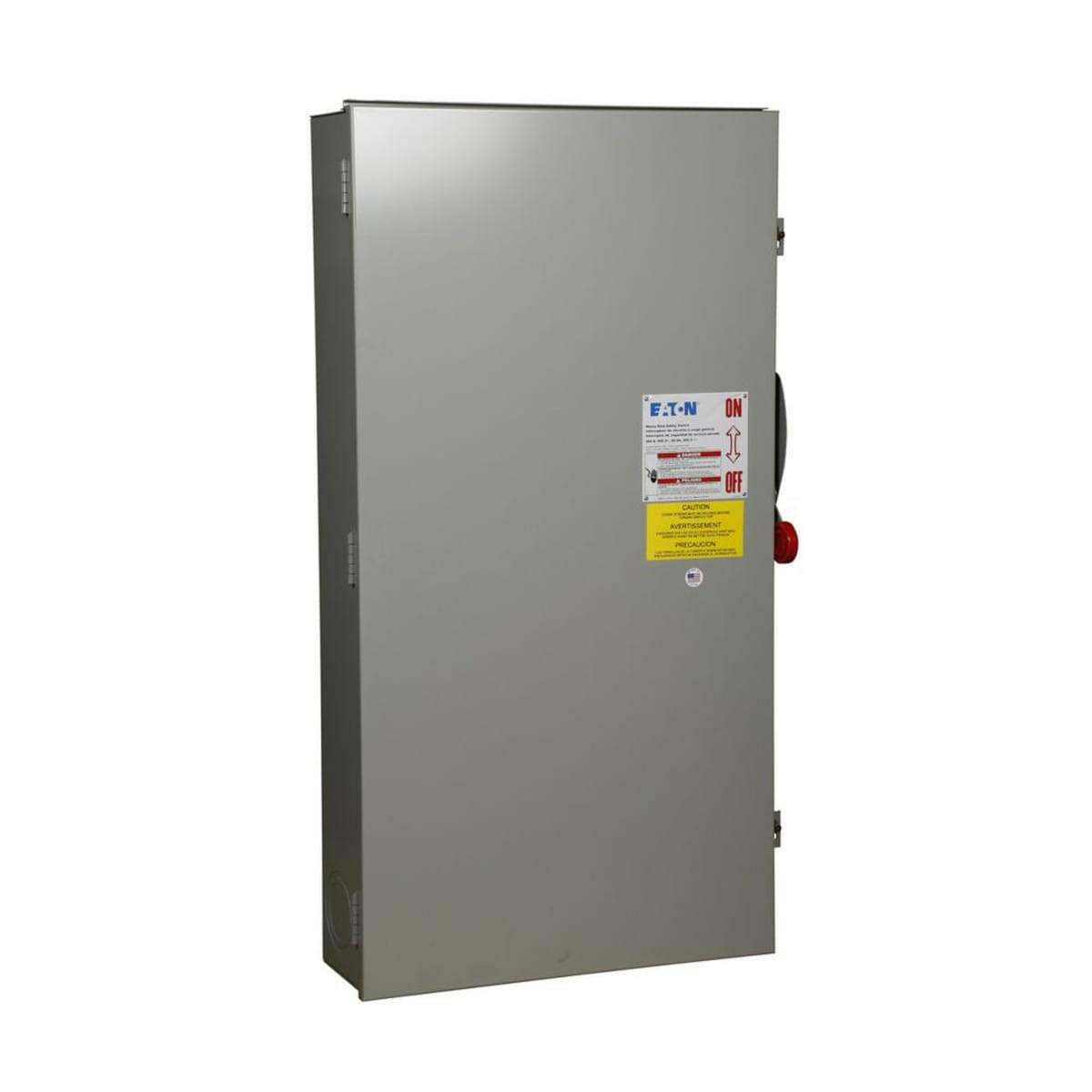 Eaton Heavy duty single-throw non-fused safety switch, Single-throw, 400 A, NEMA 3R