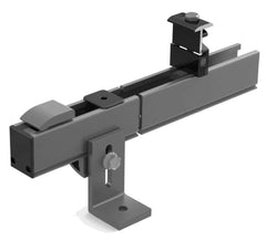 Tamarack Solar 1.6 Rail 93IN Black Flush Mount 4-panel Rail Kit