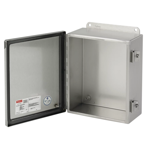 A1212CHNFSS - Continuous Hinge With Clamps Junction Box Type 4X