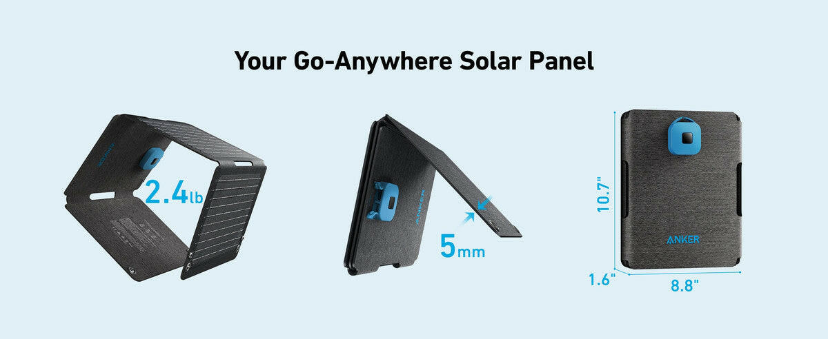 Anker SOLIX 30W Foldable Solar Panel