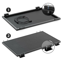 EcoFlow Rigid Solar Panel Mounting Feet.