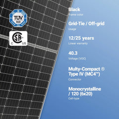 Longi Solar LR6-60HPH-310M 310w Mono Solar Panel