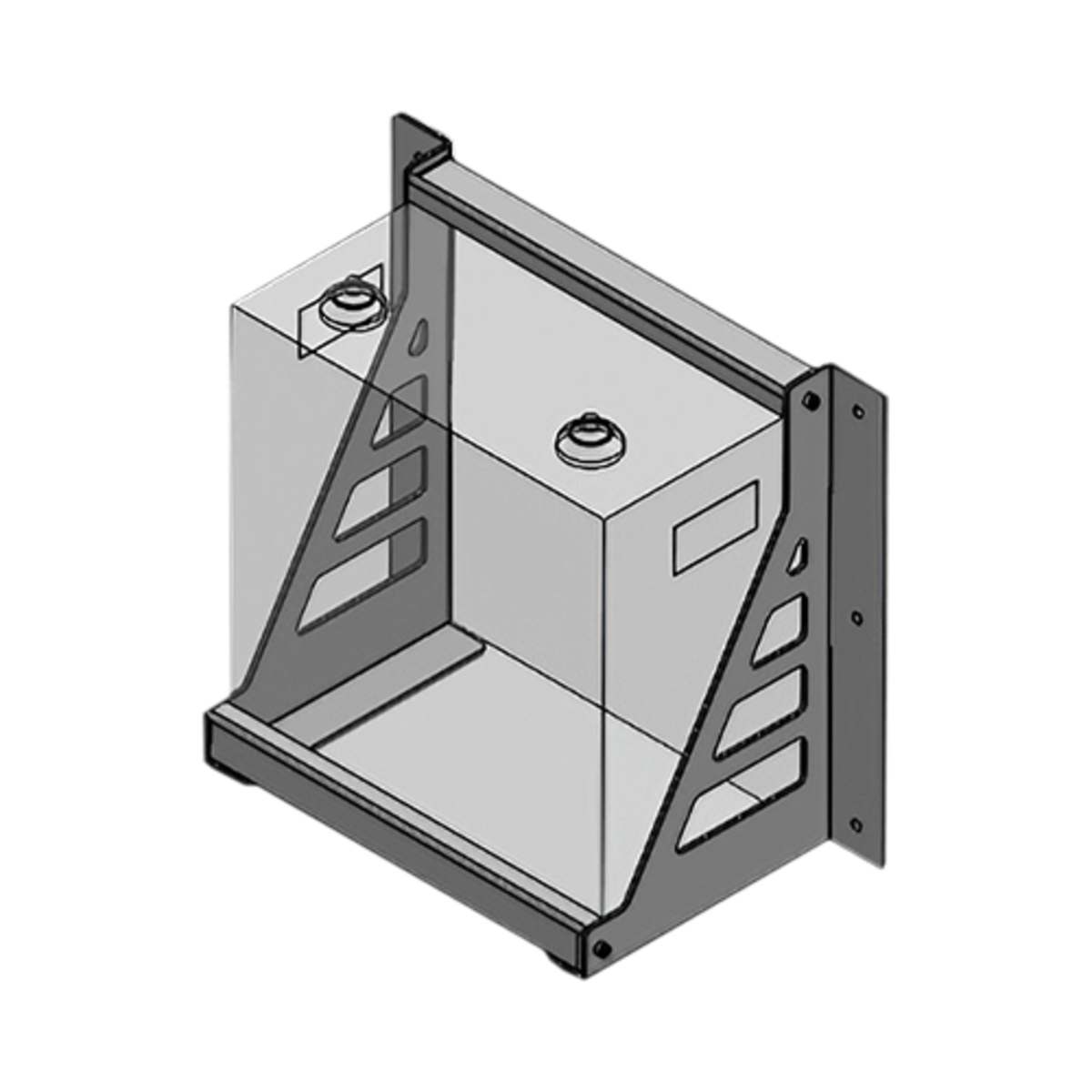 Simpliphi Brackets PHI 3.8 kWh Wall Mount (SKU Part Number B-3.8)