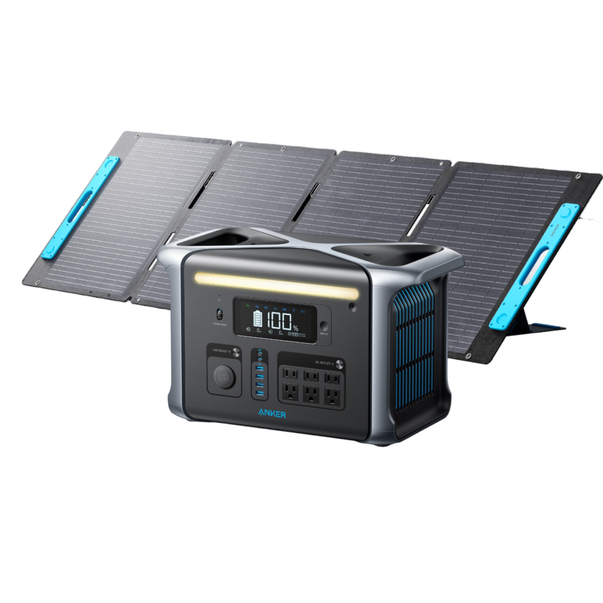 Anker SOLIX F1200 Solar Generator + 200W Solar Panel.