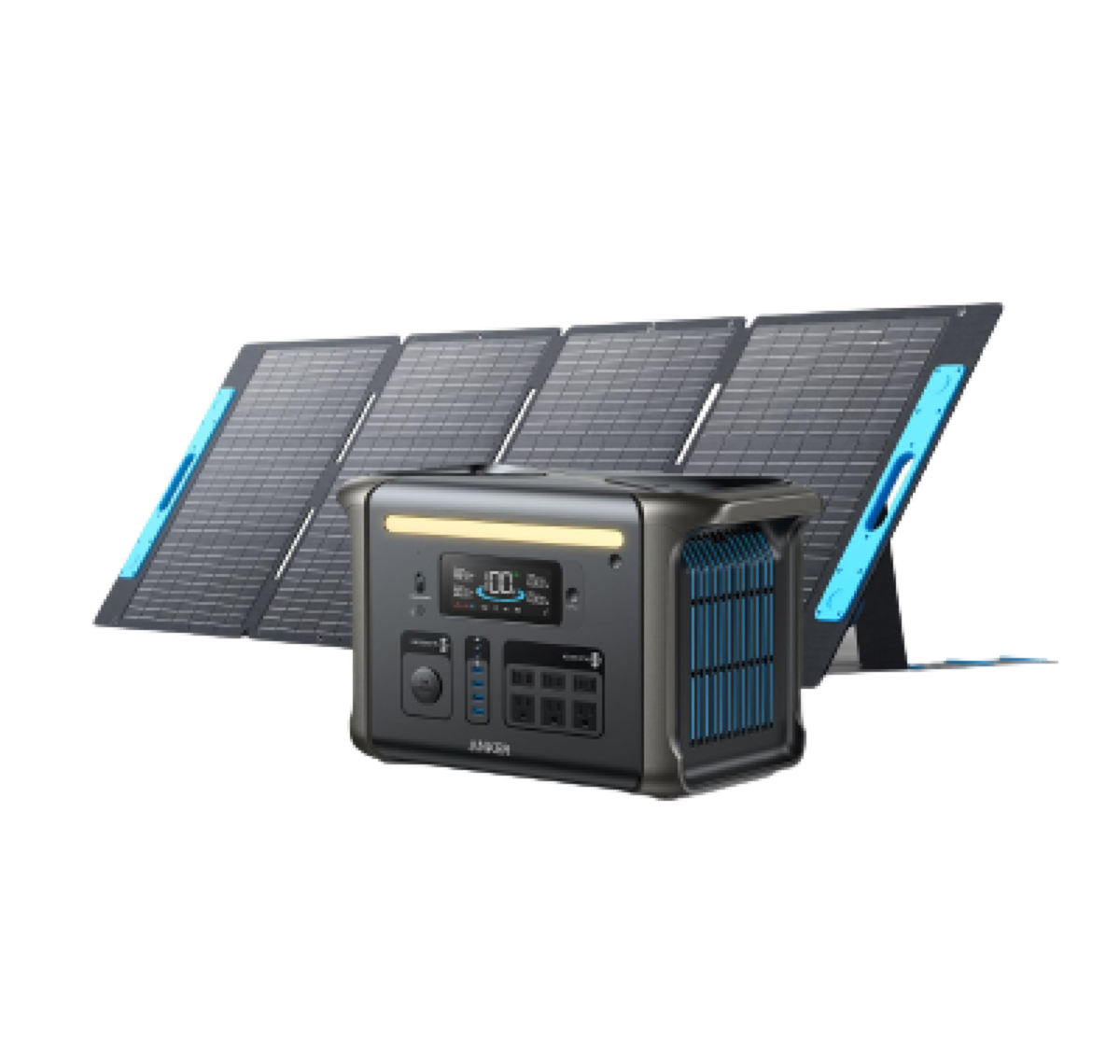 Anker SOLIX F1500 Solar Generator + 200W Solar Panel.
