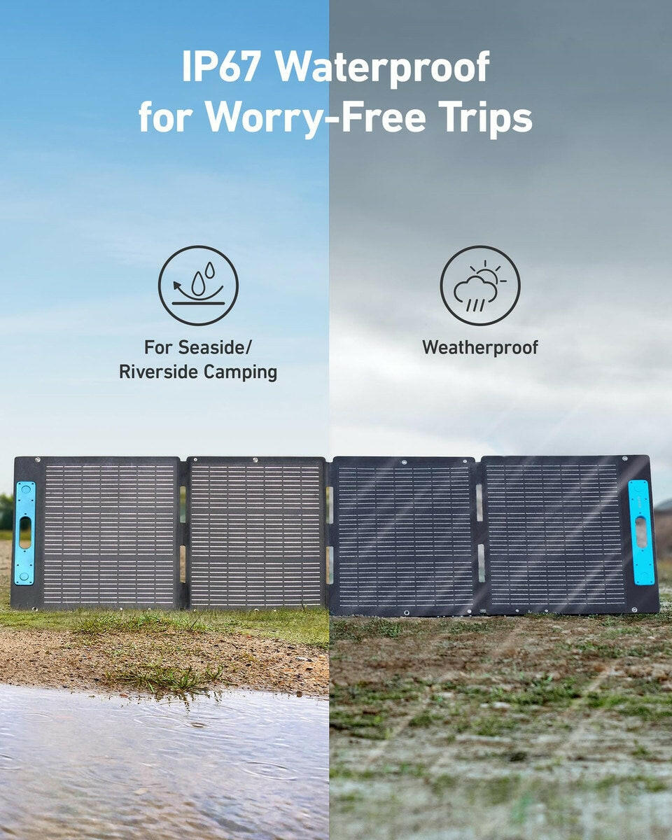Anker SOLIX F1500 Solar Generator + 200W Solar Panel.