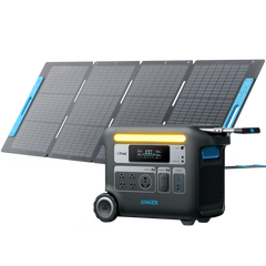 Anker SOLIX F2000 Solar Generator + 200W Solar Panel.