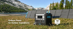 Anker SOLIX F2000 Solar Generator + 4 x 200W Solar Panel.