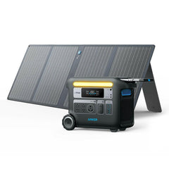 Anker SOLIX F2000 Solar Generator + 100W Solar Panel.
