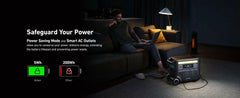 Anker SOLIX F2000 Solar Generator + 400W Solar Panel.