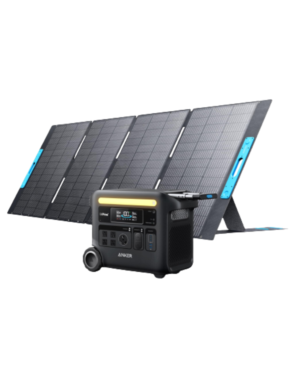 Anker SOLIX F2600 Solar Generator + 400W Solar Panel.