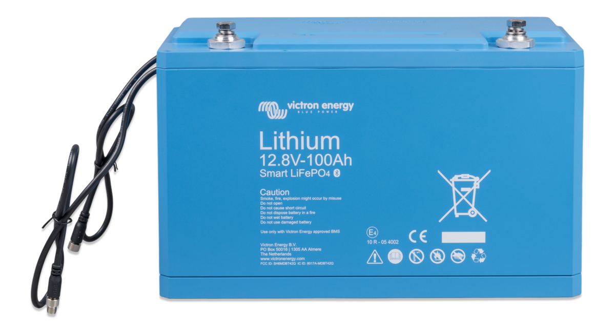 Victron Lithium Smart Battery 12.8V/100Ah (SKU Part Number BAT512110610)