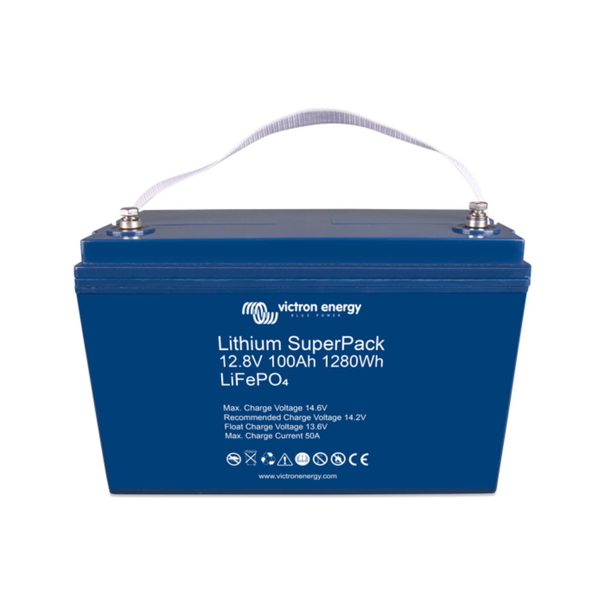 Victron Lithium SuperPack Battery 12.8V/100Ah (M8) (SKU Part Number BAT512110710)