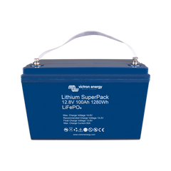 Victron Lithium SuperPack Battery 12.8V/100Ah (M8) (SKU Part Number BAT512110710)