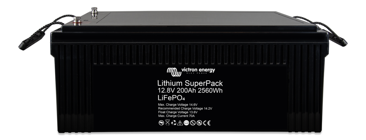 Victron Lithium SuperPack Battery 12.8V/200Ah (M8) (SKU Part Number BAT512120705)