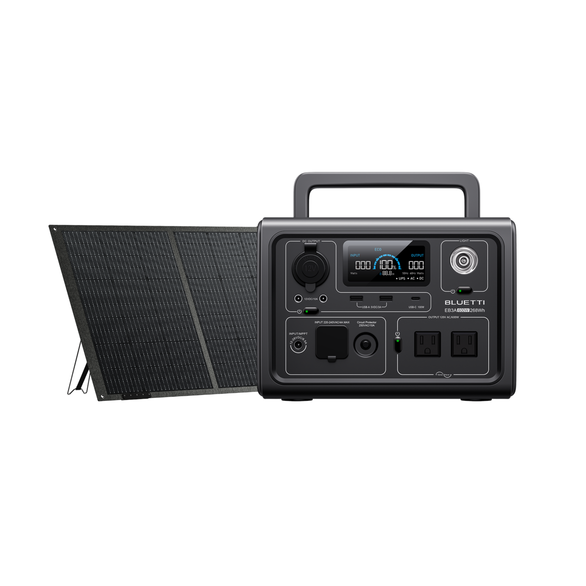 Bluetti 12 Ah Lithium Iron Phosphate Portable Power Station