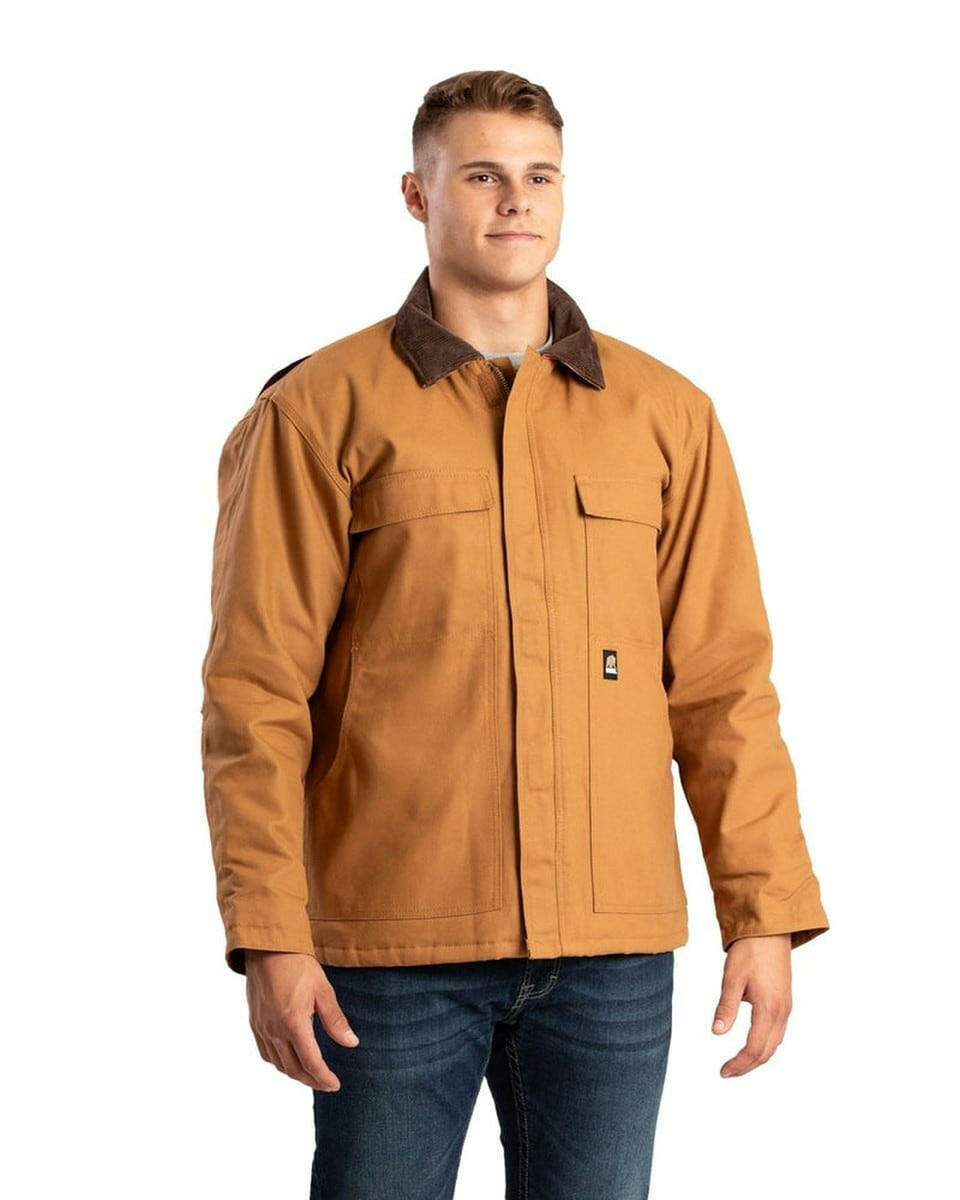 Berne CH416 Series X-Large Brown Duck 100% Cotton Heritage Chore Coat