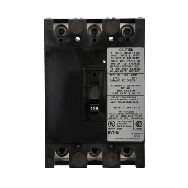 CC3150 - Type CC Molded Case Circuit Breaker