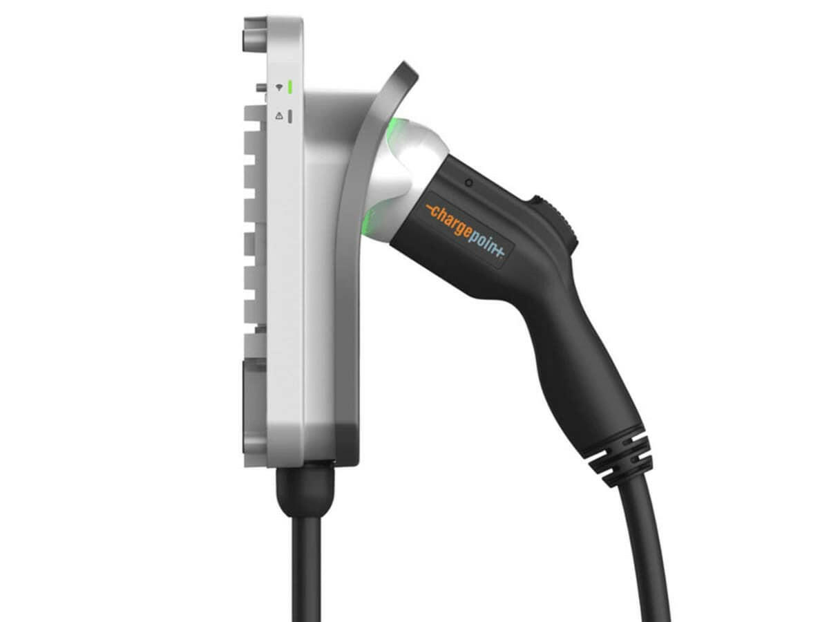 Chargepoint Home Flex Series 11.19 in x 7.06 in Level 2 EV Charging Station.
