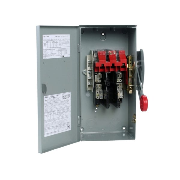 DH221NRK - Eaton Enhanced Visible Blade Single-Throw Fused Safety Switch