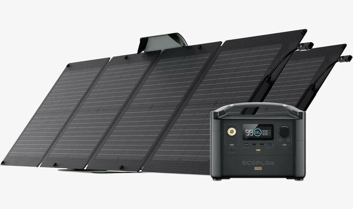 EcoFlow 110W Portable Solar Panel