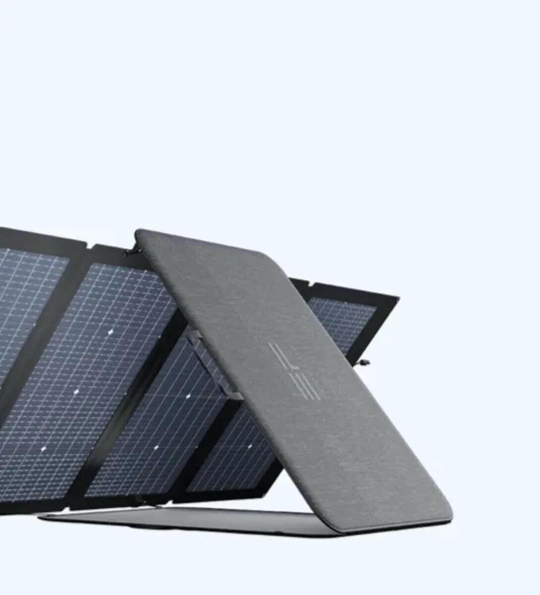 EcoFlow 220W Bifacial Portable Solar Panel.