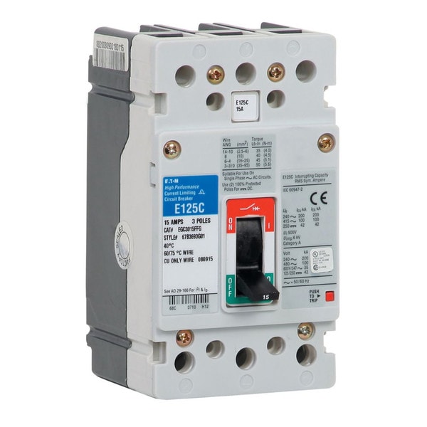 EGE3080FFG - Eaton Series G Molded Case Circuit Breaker