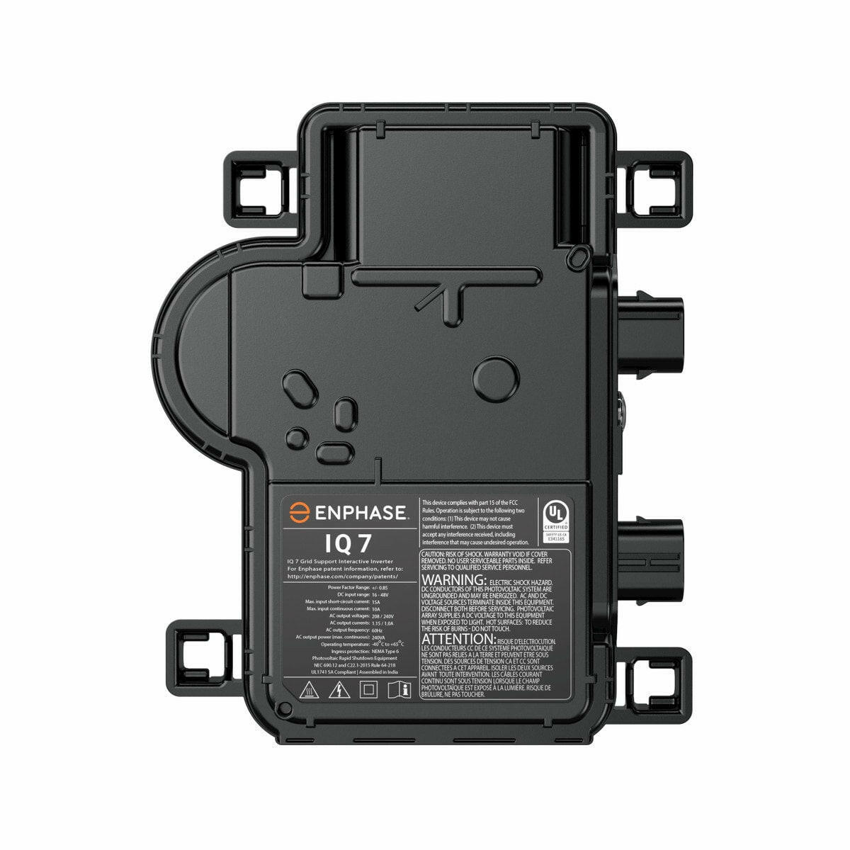 Enphase IQ7-60-2-US Microinverter - 240VAC