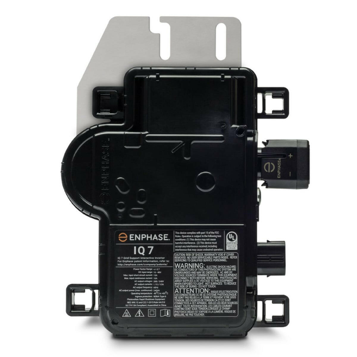 Enphase IQ7-60-2-US Microinverter - 240VAC