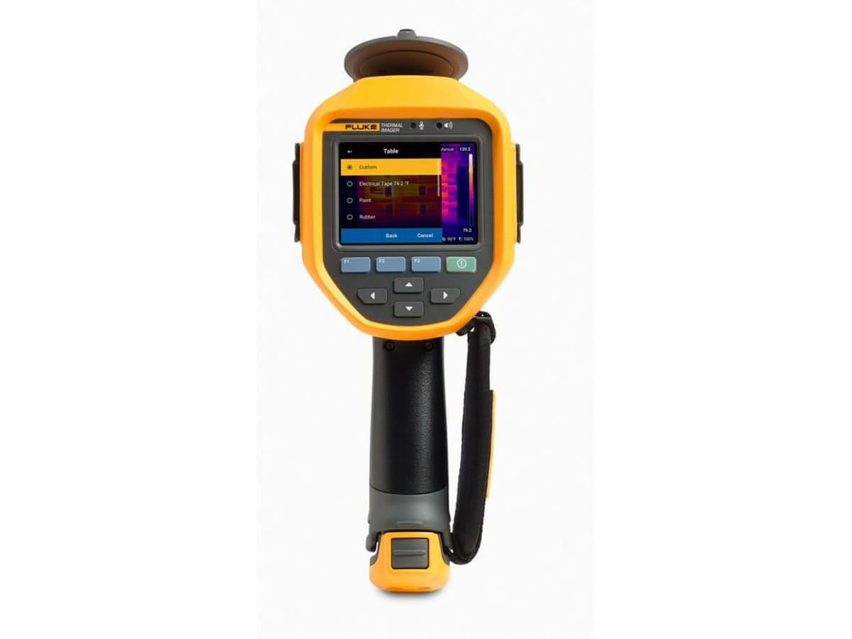 FLUKE Infrared Camera: Harsh Environment Infrared Cameras, 50°, 50°, USB/Wireless, 320 x 240, Adj