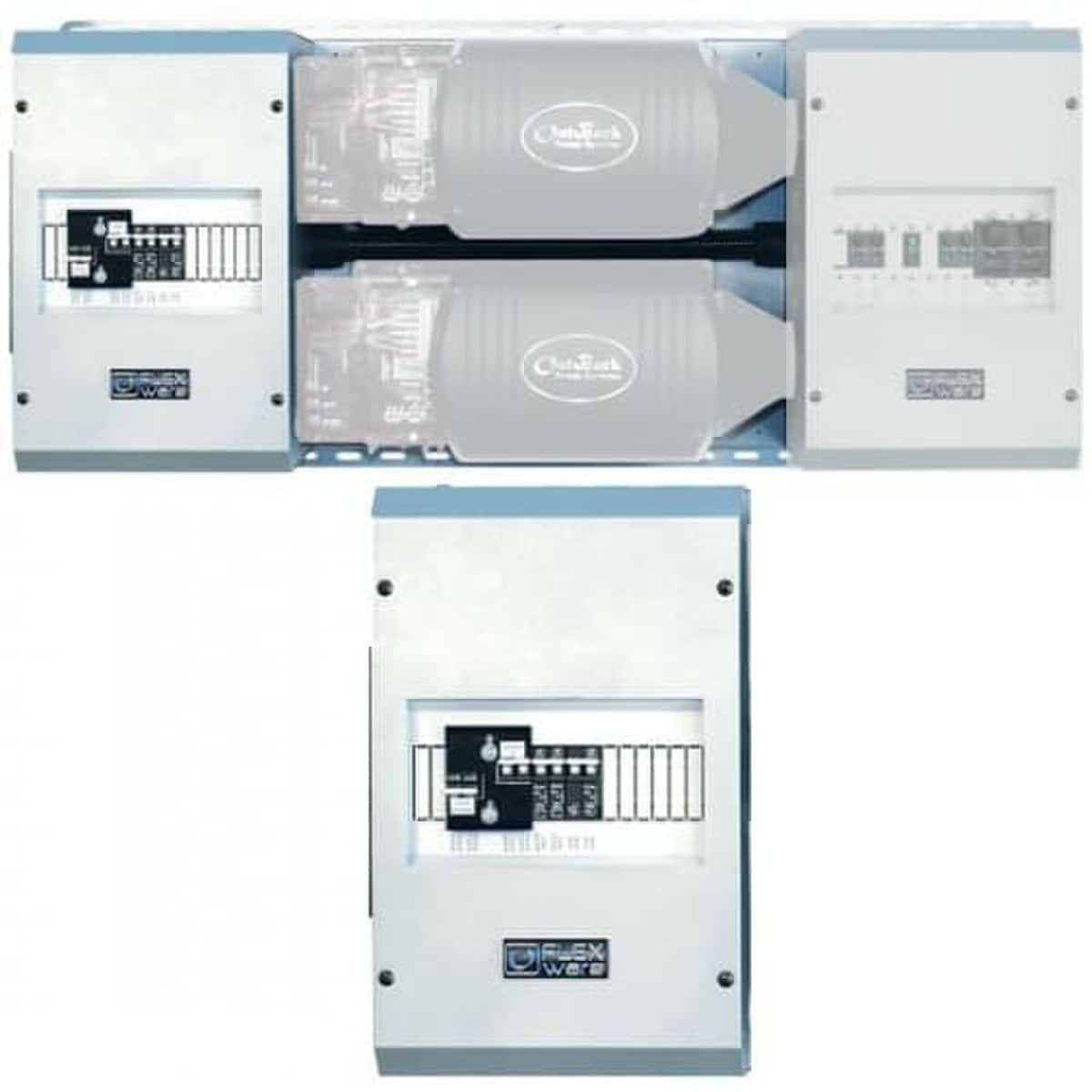 Outback FW500-DC DC breaker enclosure