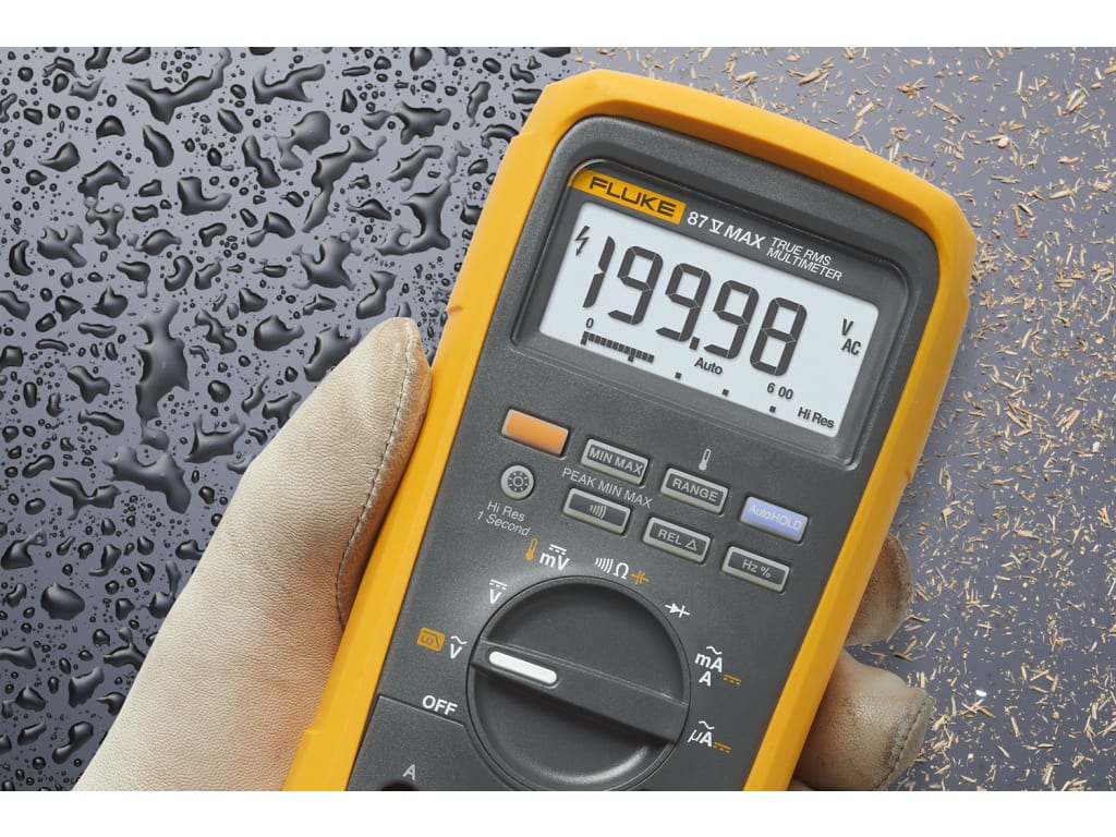 Fluke 87VMAX-PVLEAD1 - Solar Kit with 87V-MAX Multimeter and Test Leads