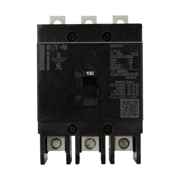 GHB3090 - Eaton Series C Complete Molded Case Circuit Breaker