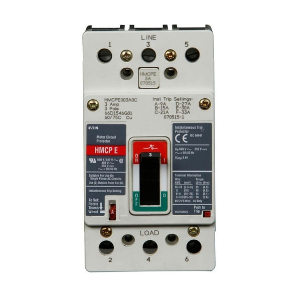 HMCPE070M2C - Eaton Molded Case Circuit Breaker Accessory Motor Protection