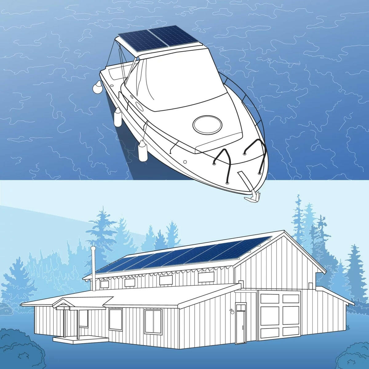 Hanwha Q Cells America 405 W Monocrystalline Q.Antum Solar Half Solar Panel.