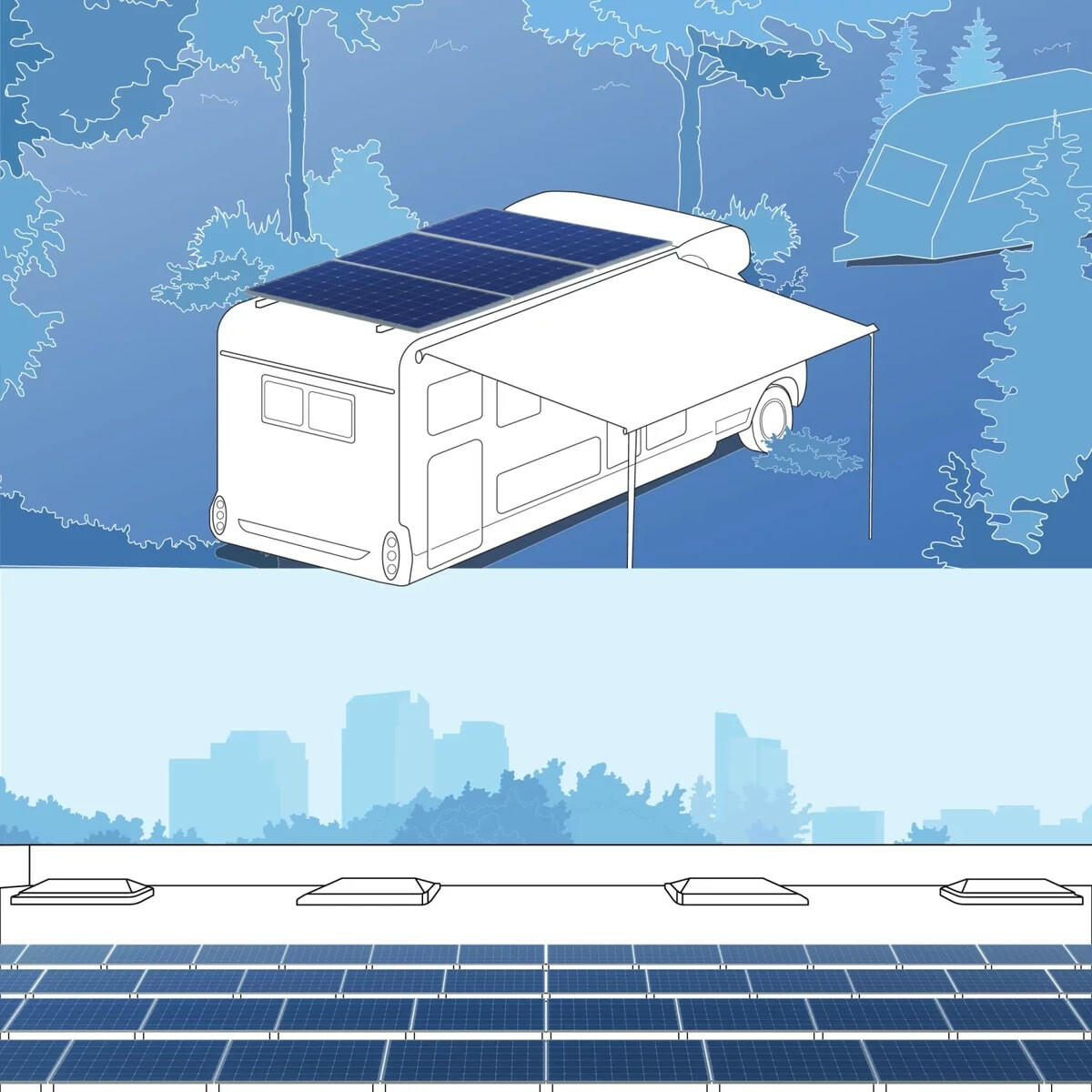 Hanwha Q Cells America 405 W Monocrystalline Q.Antum Solar Half Solar Panel.