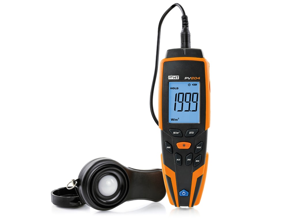 HT Instruments PV204 - Portable Digital Solar Meter