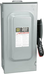 Square D/Schneider Electric 600 Vac/Vdc Non-Fusible Heavy Duty Single Throw Safety Switch.