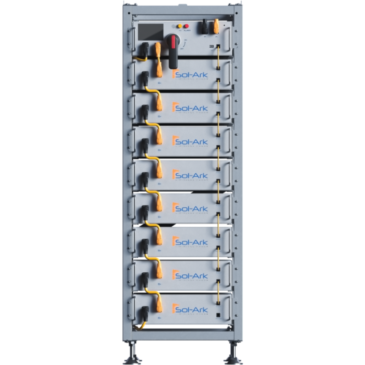Sol-Ark High Voltage 40kWh Battery Bank - IP20 Indoor - Use with Sol-Ark 30K