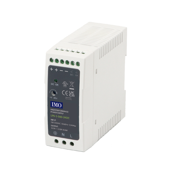 LPS-1-060-24DC - Power Supply 90-265V Ac Input 24V DC Out 60W 2.5a