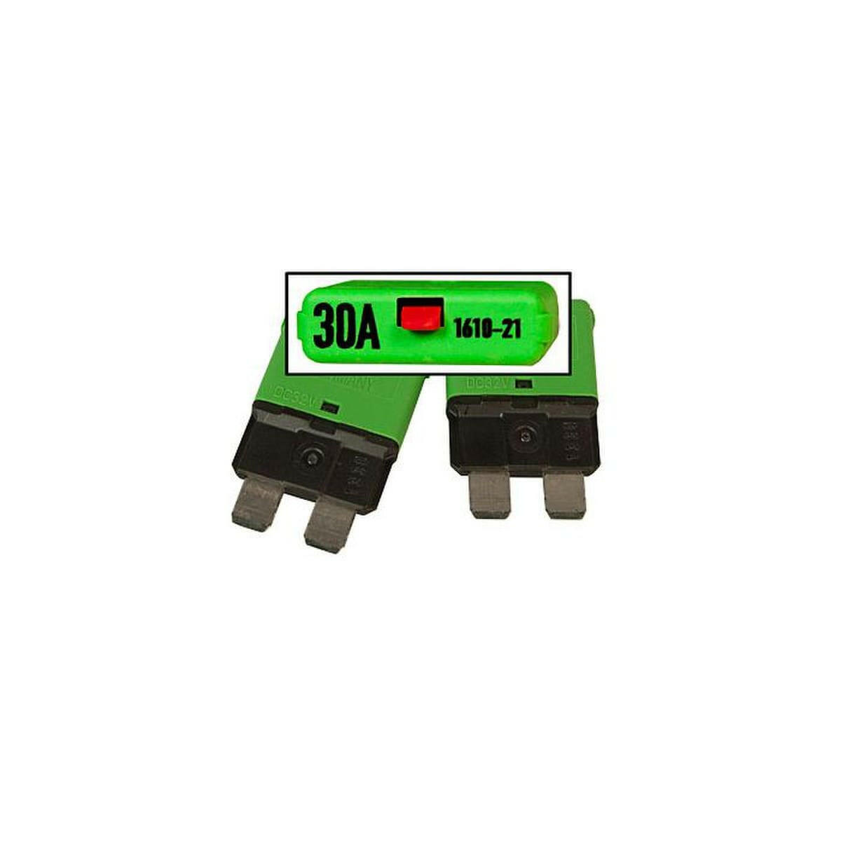 MidNite Solar 30A resettable breaker (SKU Part Number MNKID-BREAKER-30A)