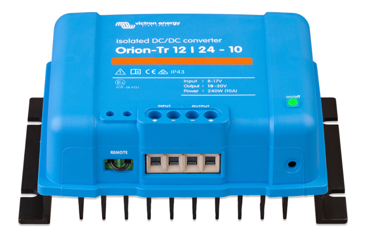Victron Orion-Tr 12V to 24V - 240W 10A Isolated DC/DC Converter (SKU Part Number ORI122424110)