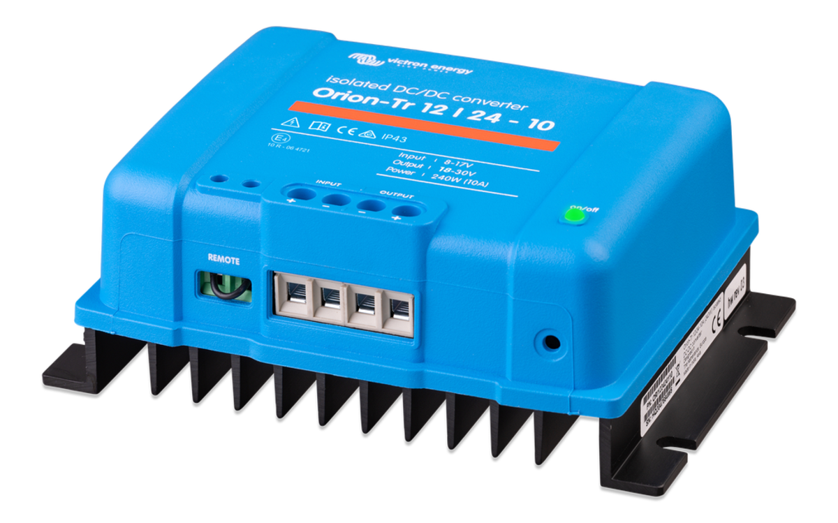 Victron Orion-Tr 12V to 24V - 240W 10A Isolated DC/DC Converter (SKU Part Number ORI122424110)