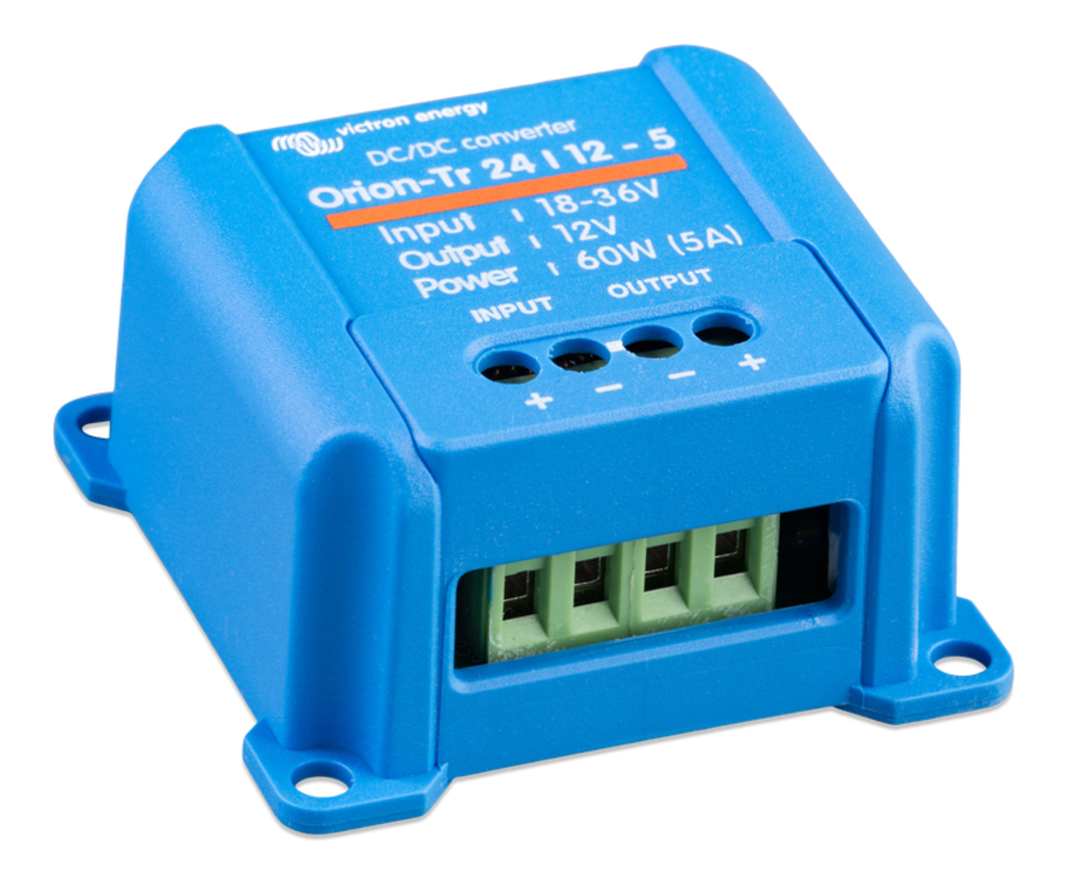 Victron Orion-Tr 24V to 12V - 60W 5A Non Isolated DC/DC Converter (SKU Part Number ORI241205200R)